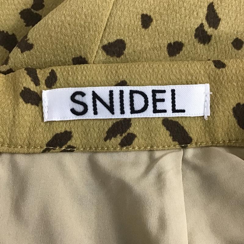 スナイデル SNIDEL スカート ロングスカート SWFS203152 バリエーションプリントサテンスカート 0  マルチカラー / マルチカラー /  レディース USED 古着 中古 10105786