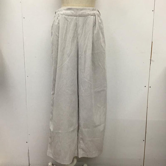 ニコアンド niko and... ボトムス ボトムス S205SL09SM コーデュロイ イージーパンツ L 無地 灰 / グレー /  レディース USED 古着 中古 10124983
