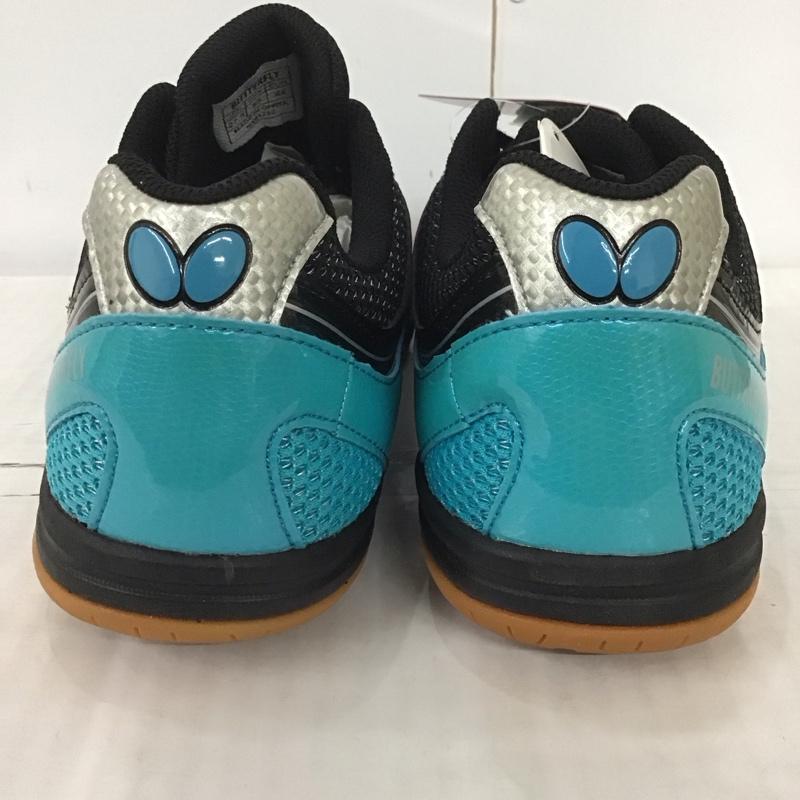 バタフライ BUTTERFLY シューズ シューズ レゾライン サル 93640 卓球シューズ 25.0cm 無地 水色 / ライトブルー /  メンズ USED 古着 中古 10125310