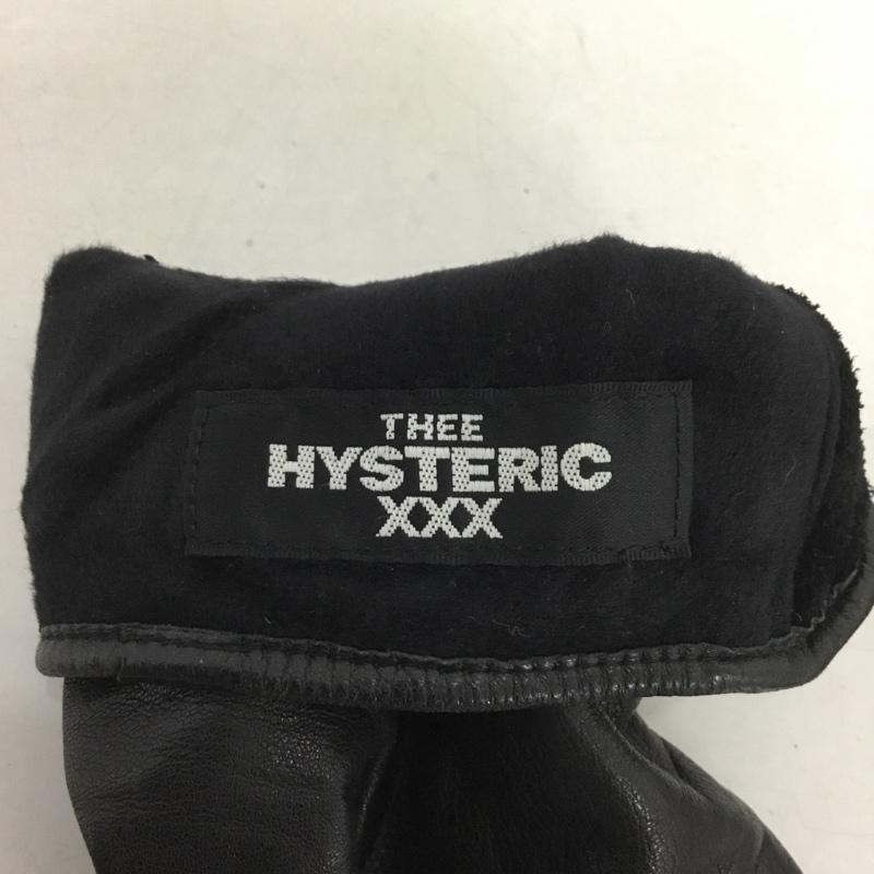 ジィ ヒステリック トリプルエックス Thee Hysteric XXX ファッション小物 手袋 さそり ワンポイント 黒 / ブラック /  メンズ USED 古着 中古 10142109