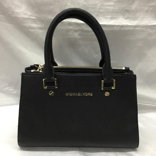 マイケルコース MICHAEL KORS ハンドバッグ ハンドバッグ ロゴ、文字 黒 / ブラック /  レディース USED 古着 中古 10119658