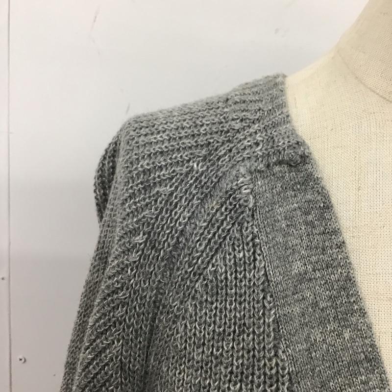 ヒステリックグラマー HYSTERIC GLAMOUR カーディガン 長袖 FREE 無地 灰 / グレー /  レディース USED 古着 中古 10117240