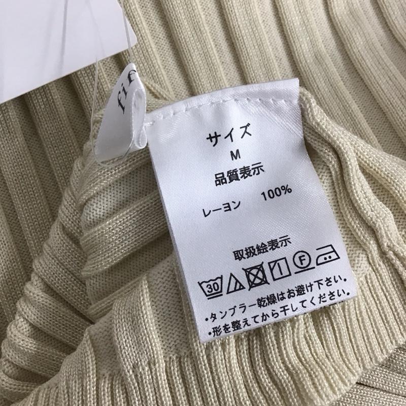 フィフス fifth カットソー 長袖 M 無地 ベージュ / ベージュ /  レディース USED 古着 中古 10140745