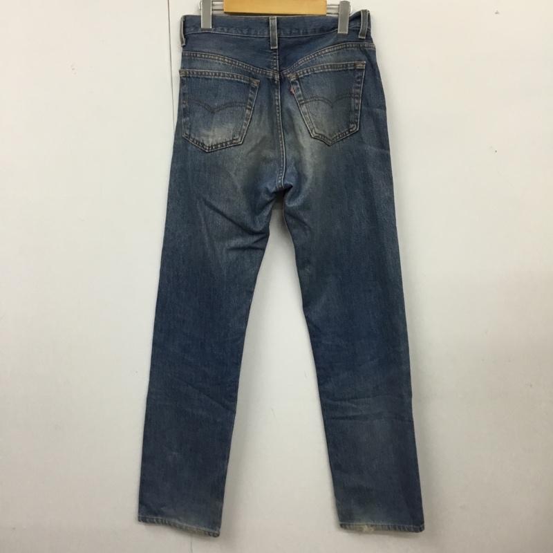 リーバイス Levi s パンツ デニム、ジーンズ デニムパンツ ストレートパンツ ワイドパンツ カジュアルパンツ 32インチ 無地 インディゴ / インディゴ /  メンズ USED 古着 中古 10120093