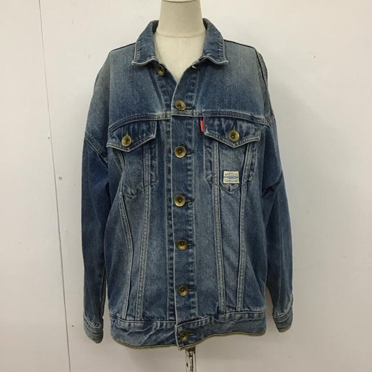 ロデオクラウンズ Rodeo Crowns ジャケット、上着 ジャケット、ブレザー 4208AR10-0500-15 ジージャン デニムジャケット ビッグシルエット S 無地 インディゴ / インディゴ /  レディース USED 古着 中古 10110416