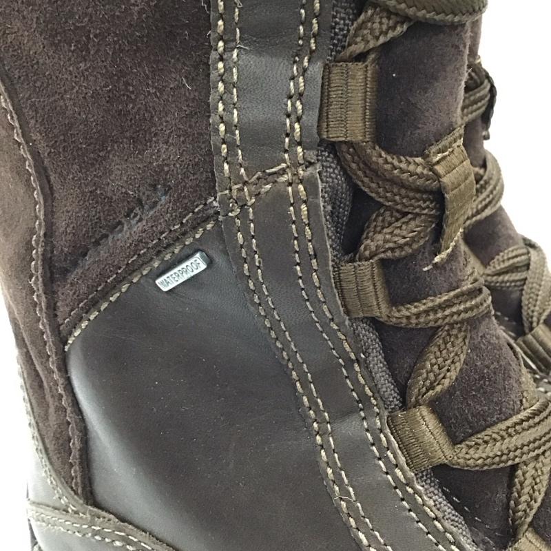 メレル MERRELL ブーツ 一般 J20258 レースアップ UK5 US：7.5 ロゴ、文字 茶 / ブラウン /  レディース USED 古着 中古 10116048