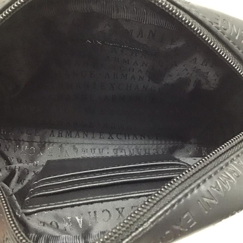アルマーニエクスチェンジ A/X ARMANIEXCHANGE ポーチ ポーチ 958099 CC348 小物入れ ロゴ、文字 黒 / ブラック /  メンズ USED 古着 中古 10115447
