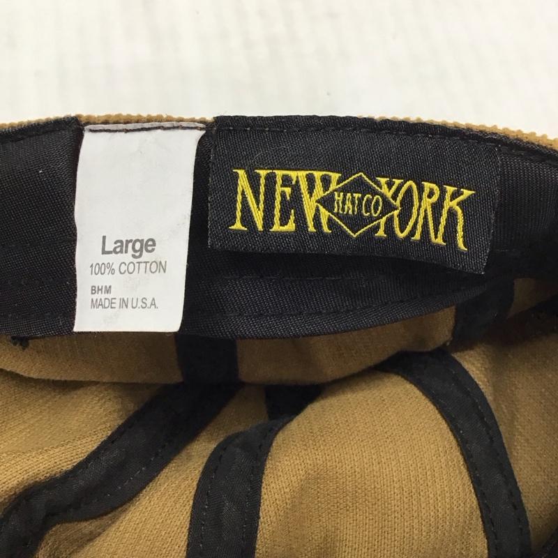 ニューヨークハット NEW YORK HAT 帽子 キャップ コーデュロイ キャスケット 無地 茶 / ブラウン /  メンズ USED 古着 中古 10121635