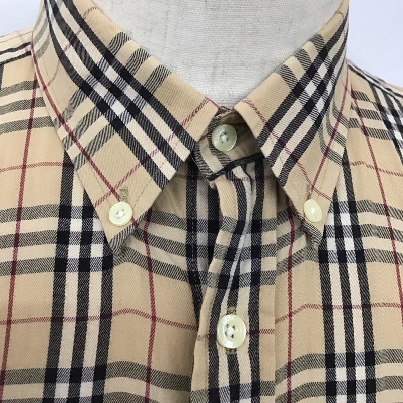 バーバリーロンドン Burberry London シャツ、ブラウス 長袖 長袖シャツ カラーシャツ ポケットシャツ 長袖カットソー チェックシャツ M チェック マルチカラー / マルチカラー /  メンズ USED 古着 中古 10124706