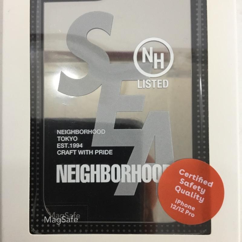 ケースティファイ CASETiFY ファッション小物 ファッション小物 NEIGHBORHOOD WIND AND SEA トリプルコラボ ミラーシルバー スマホケース 12Pro MagSafe ロゴ、文字 銀 / シルバー /  メンズ USED 古着 中古 10146315