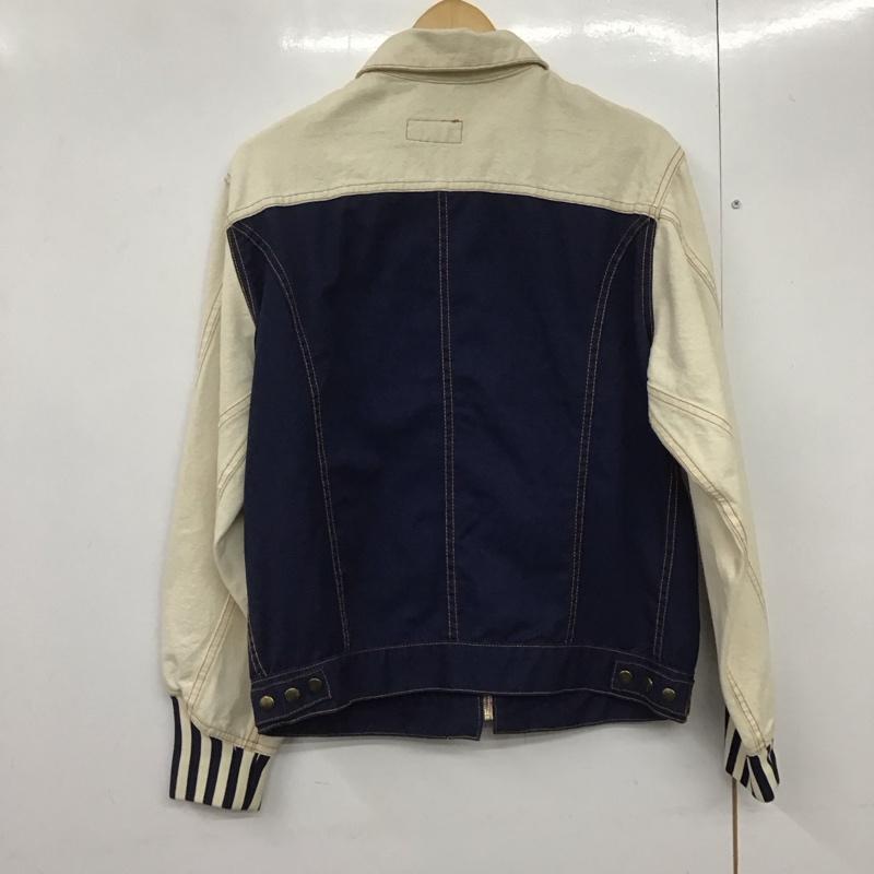 モニタリー MONITALY ジャケット、上着 ジャケット、ブレザー ジップアップジャケット アウター 古着 M ロゴ、文字 マルチカラー / マルチカラー /  メンズ USED 古着 中古 10141508