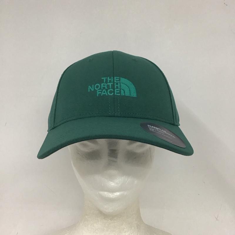 ザノースフェイス THE NORTH FACE 帽子 キャップ NF0A4VSV RECYCLED 66 CLASSIC HAT タグ付き ロゴ、文字 緑 / グリーン /  メンズ USED 古着 中古 10132518