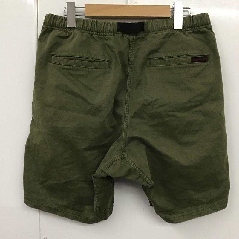 グラミチ GRAMICCI パンツ ショートパンツ 1245-NOJ NNショーツ ハーフパンツ カジュアルパンツ M 無地 カーキ / カーキ /  メンズ USED 古着 中古 10112495