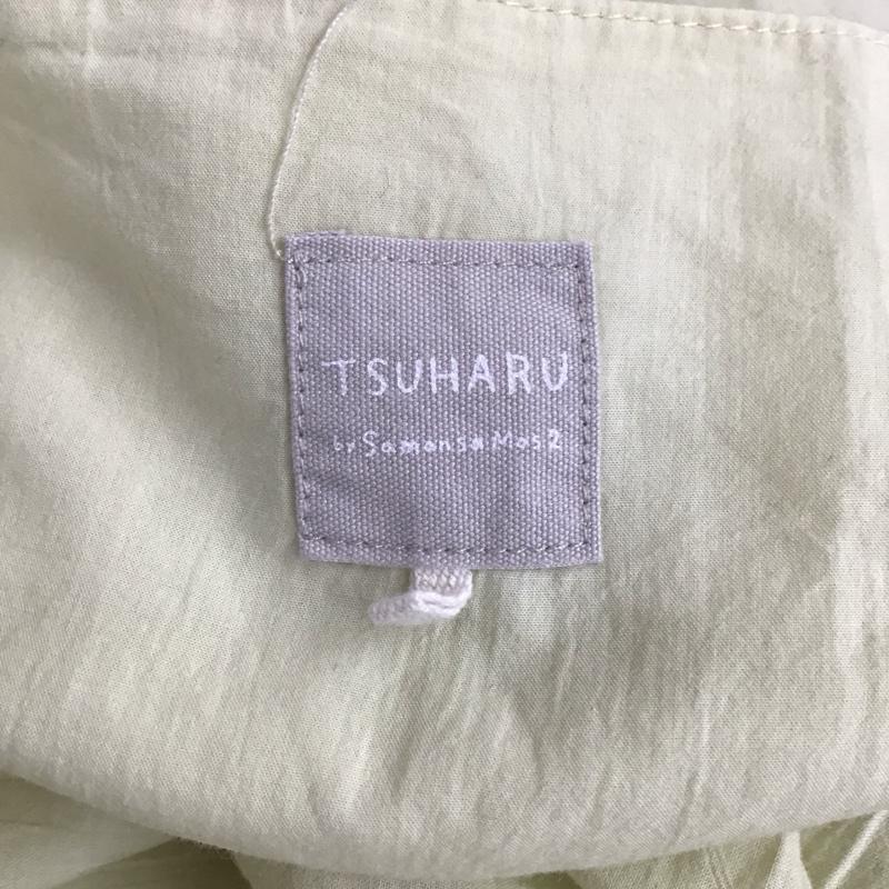 ツハルバイサマンサモスモス TSUHARU by Samansa Mos2 ワンピース ロングスカート 1105935 テーブルクロス キャミワンピース FREE 刺繍 黄 / イエロー /  レディース USED 古着 中古 10120758
