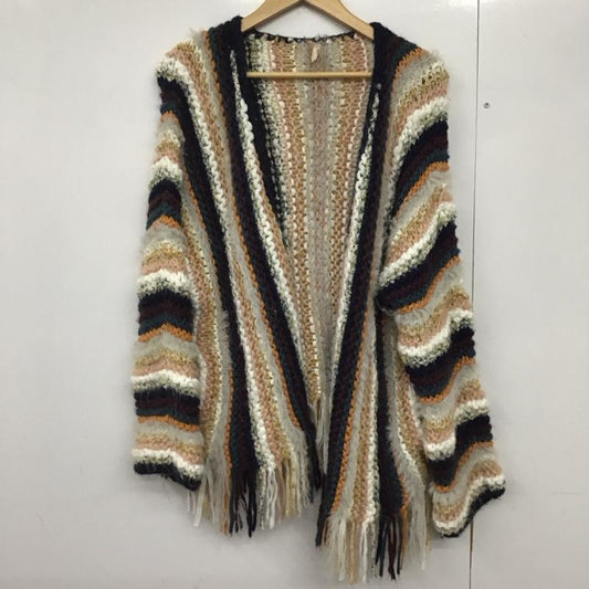 アングリッド Ungrid カーディガン 長袖 111762803701-01 MIXヤーンニットカーデ FREE 無地 マルチカラー / マルチカラー /  レディース USED 古着 中古 10140737