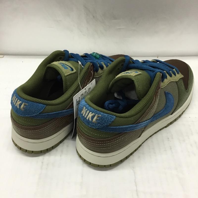 ナイキ NIKE スニーカー スニーカー DR0159 200 DUNK LOW NH 28cm 箱有 28.0cm ロゴ、文字 カーキ / カーキ / X 青 / ブルー / X 茶 / ブラウン /  メンズ USED 古着 中古 10107858