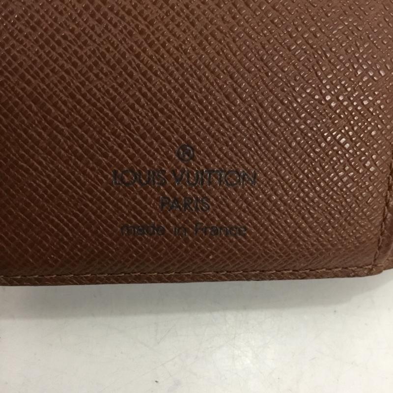 ルイヴィトン LOUIS VUITTON 財布 二つ折り モノグラム ポルトフォイユ ヴィエノワ がま口 箱有 総柄 茶 / ブラウン /  レディース USED 古着 中古 10149866