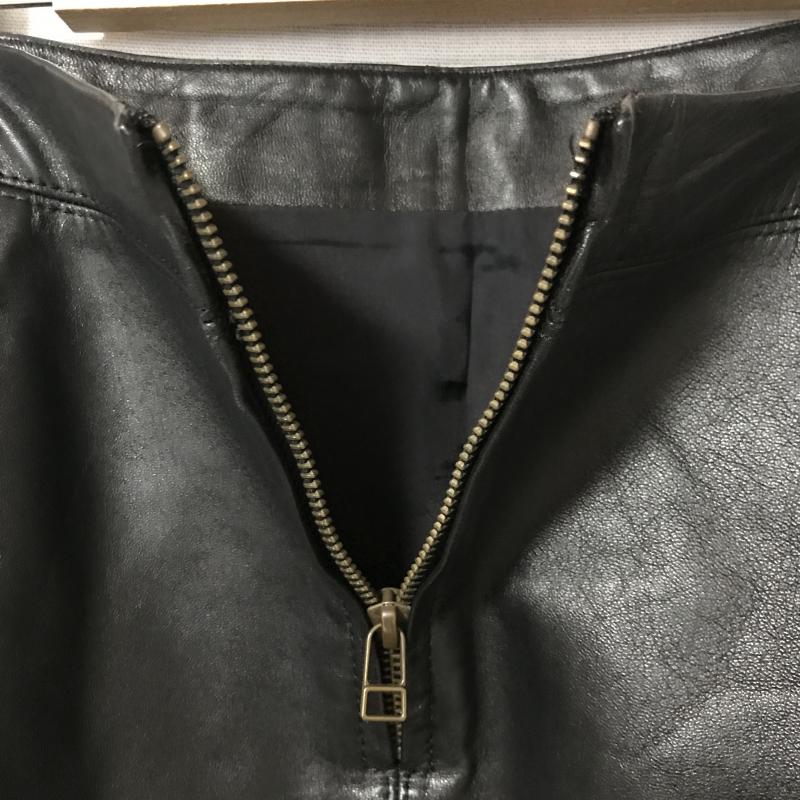 イエナ IENA スカート ミニスカート 40 無地 黒 / ブラック /  レディース USED 古着 中古 10013669