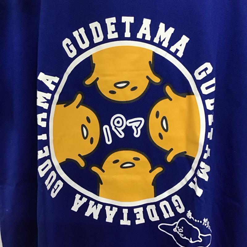 古着 USED Tシャツ 半袖 ぐでたま M プリント X ロゴ、文字 青 / ブルー /  レディース USED 古着 中古 10147604