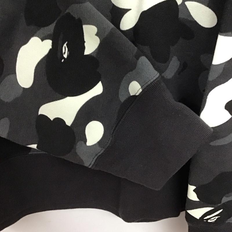 アベイシングエイプ A BATHING APE トレーナー 長袖 長袖トレーナー スウェット クルーネック プルオーバー XL プリント マルチカラー / マルチカラー /  メンズ USED 古着 中古 10146827