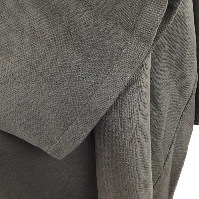 ザラ ZARA ワンピース ひざ丈スカート S 無地 チャコールグレー / チャコールグレー /  レディース USED 古着 中古 10120277