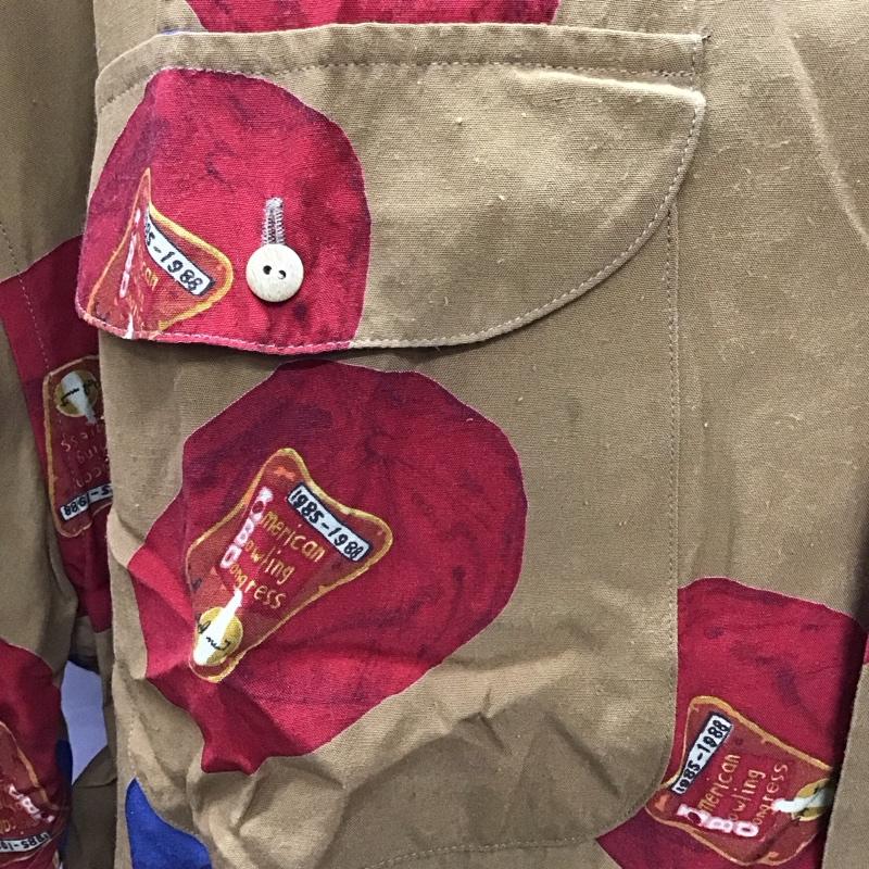 カールヘルム KARLHELMUT シャツ、ブラウス 半袖 半袖シャツ カラーシャツ 半袖カットソー プリントシャツ プリント マルチカラー / マルチカラー /  メンズ USED 古着 中古 10118436