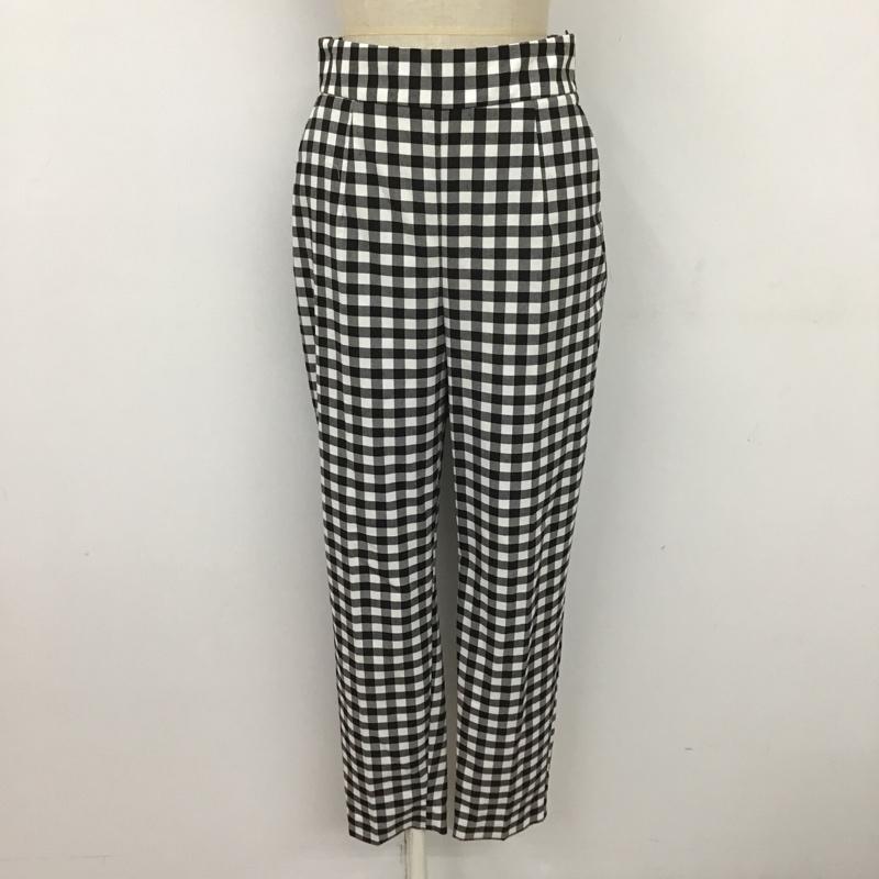 ザラ ZARA パンツ スラックス XS チェック マルチカラー / マルチカラー /  レディース USED 古着 中古 10105780