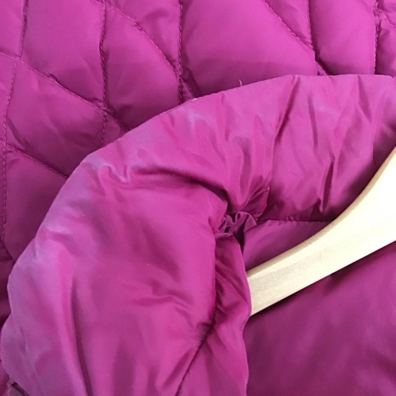 エルエルビーン L.L.Bean ジャケット、上着 ジャケット、ブレザー ジップアップジャケット アウター ダウンジャケット S 無地 えんじ / ワインレッド /  レディース USED 古着 中古 10136453