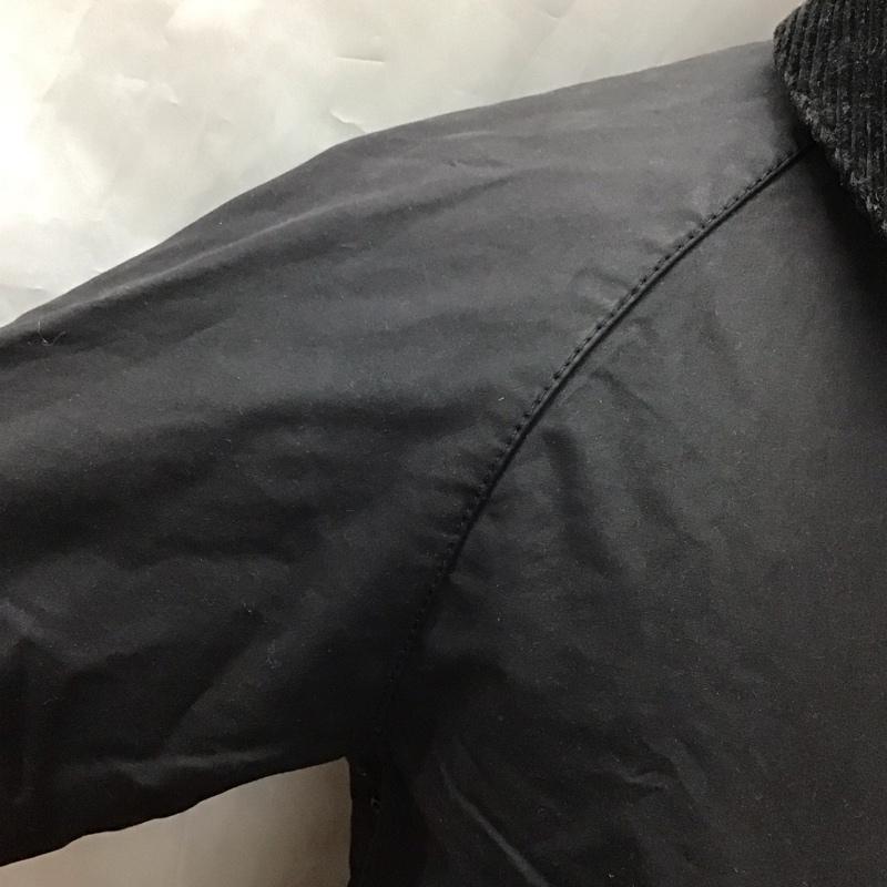 バーブァー Barbour ジャケット、上着 ジャンパー、ブルゾン ジップアップジャケット ジャンパー ジャケット カジュアルジャケット アウター 38 無地 黒 / ブラック /  メンズ USED 古着 中古 10114119