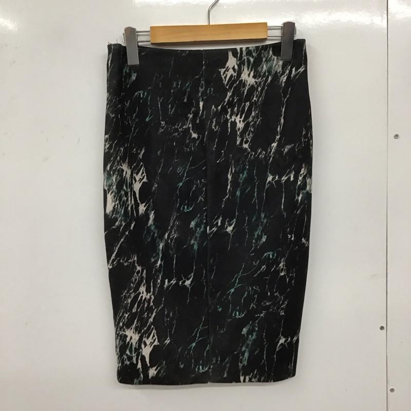 ザラ ダブル＆ビーコレクション ZARA W&B COLLECTION スカート ミニスカート ミニスカート タイトスカート ストレッチ M プリント マルチカラー / マルチカラー /  レディース USED 古着 中古 10128929