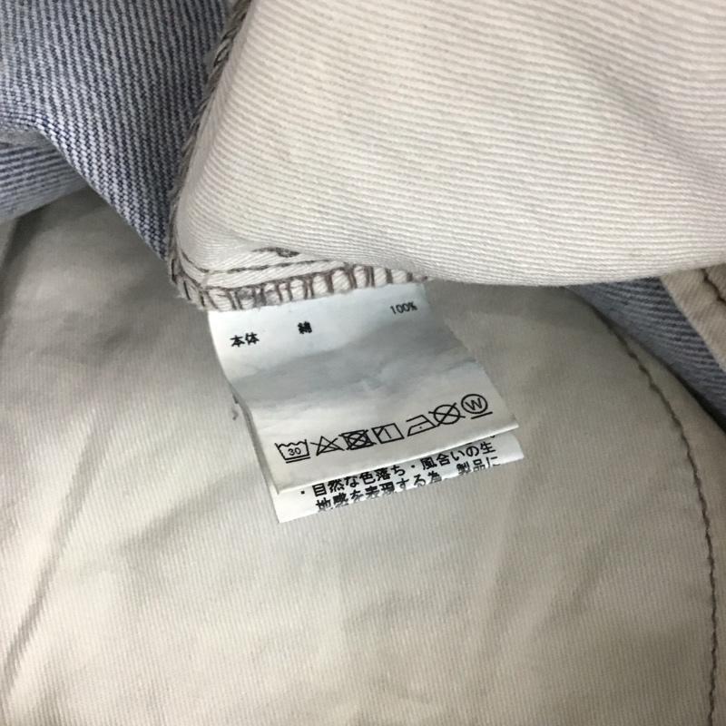 シオタ CIOTA パンツ デニム、ジーンズ nptm-11bg 33インチ 無地 水色 / ライトブルー /  メンズ USED 古着 中古 10144875
