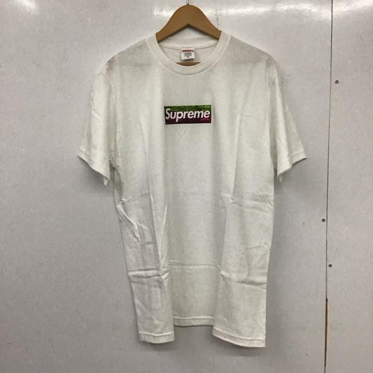 シュプリーム Supreme Tシャツ 半袖 25SS BoxLogoTee ボックスロゴTシャツ スターリングルビー プリントT M ロゴ、文字 白 / ホワイト /  メンズ USED 古着 中古 10137155