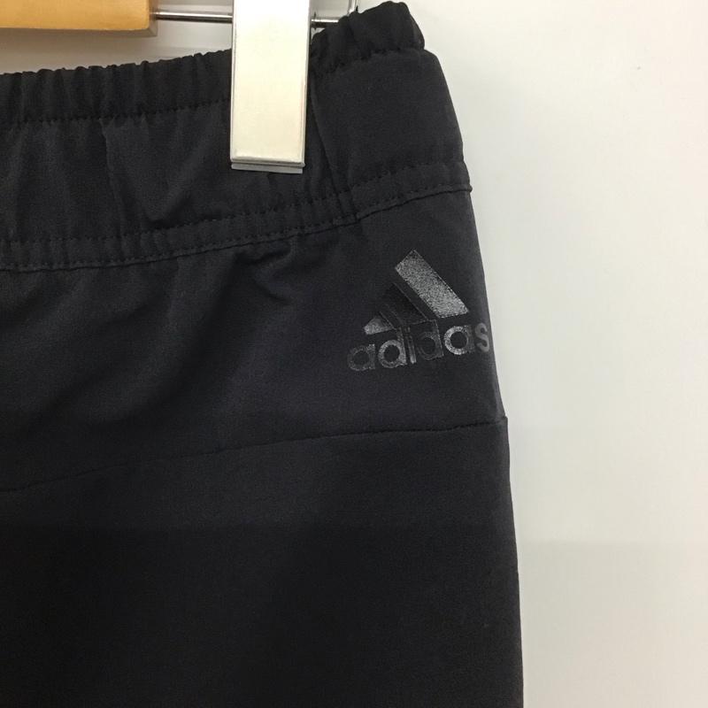 アディダス adidas パンツ ワークパンツ、ペインターパンツ ワイドパンツ カジュアルパンツ ワークパンツ スポーツウェア 無地 黒 / ブラック /  メンズ USED 古着 中古 10140127