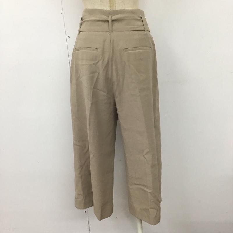 ミラオーウェン Mila Owen ボトムス ボトムス 09WFP192129 リボンベルト付ガウチョパンツ 1 無地 ベージュ / ベージュ /  レディース USED 古着 中古 10106983
