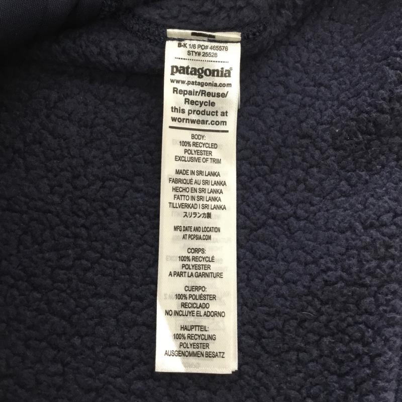 パタゴニア patagonia ジャケット、上着 ジャケット、ブレザー 25528 Better Sweater Jacket L ロゴ、文字 紺 / ネイビー /  メンズ USED 古着 中古 10138532