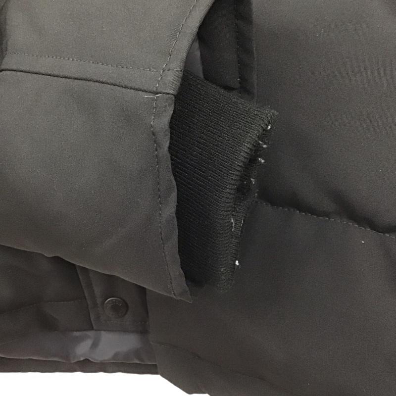 ダントン Danton ジャケット、上着 ダウンジャケット JD-8931 LAS ショートダウンコート フェザー 36 ロゴ、文字 黒 / ブラック /  レディース USED 古着 中古 10142308