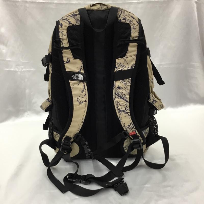 シュプリーム Supreme リュックサック、デイパック リュックサック、デイバッグ THE NORTH FACE 12SS Hot Shot Backpack ロゴ、文字 ベージュ / ベージュ / X 黒 / ブラック /  メンズ USED 古着 中古 10106038