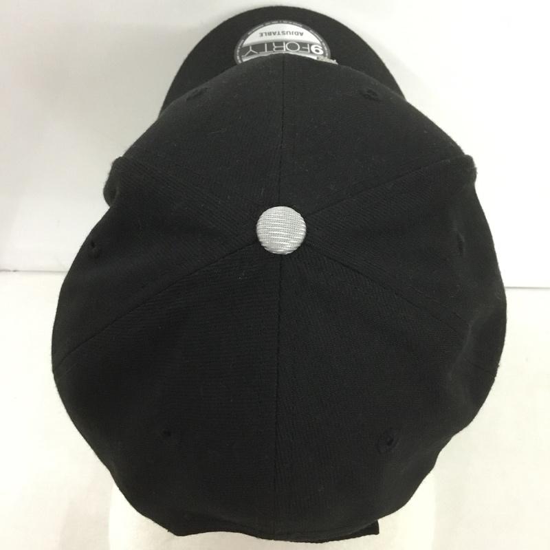ニューエラ NEW ERA 帽子 キャップ 9FORTY GR ロゴ、文字 黒 / ブラック /  メンズ USED 古着 中古 10150224