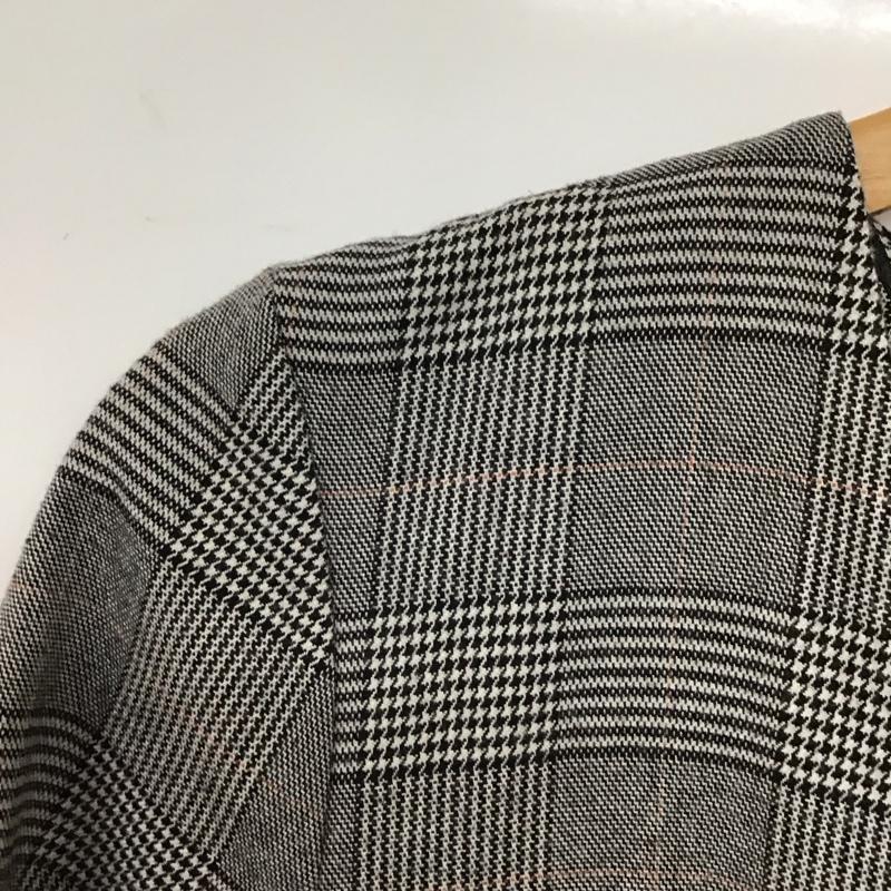 ザラベーシック ZARA BASIC ワンピース ひざ丈スカート M チェック マルチカラー / マルチカラー /  レディース USED 古着 中古 10130197