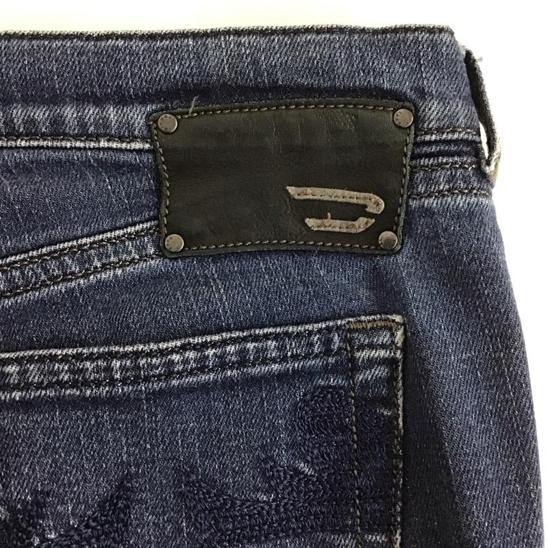 ディーゼル DIESEL パンツ デニム、ジーンズ 無地 インディゴ / インディゴ /  レディース USED 古着 中古 10130278