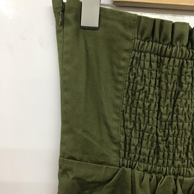 ムルーア MURUA スカート ロングスカート 011910800501 2WAYビスチェスカート 1 無地 カーキ / カーキ /  レディース USED 古着 中古 10130964