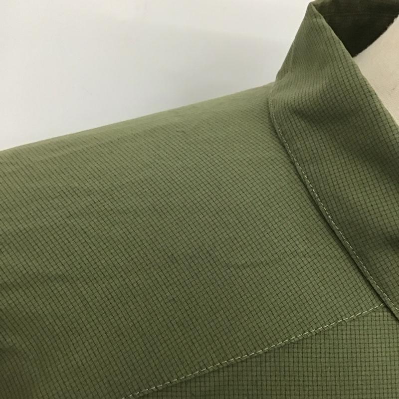 アークテリクス ARC TERYX シャツ、ブラウス 長袖 長袖シャツ チェックシャツ カラーシャツ L 無地 カーキ / カーキ /  メンズ USED 古着 中古 10126431