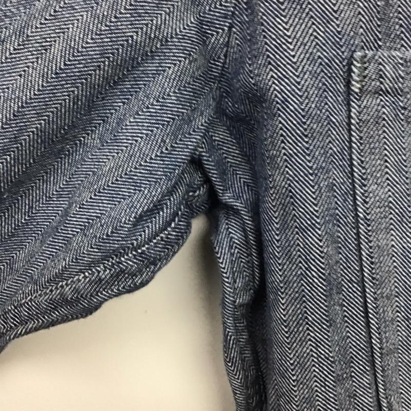 ディッキーズ Dickies ワンピース・ドレス・オールインワン ワンピース・ドレス・オールインワン W823474 長袖ツナギ 42 ロゴ、文字 青 / ブルー /  メンズ USED 古着 中古 10145968