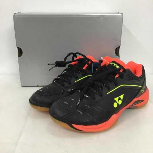 ヨネックス YONEX スニーカー スニーカー SHB65Z パワークッション65Z 23cm バドミントンシューズ 箱有 23.0cm ロゴ、文字 黒 / ブラック / X 赤 / レッド / X 黄 / イエロー /  レディース USED 古着 中古 10149917