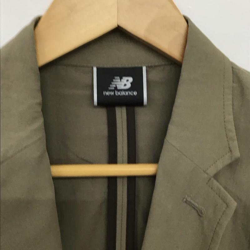 ニューバランス New Balance ジャケット、上着 ジャケット、ブレザー amj55000 ジャケット テーラードジャケット M 無地 カーキ / カーキ /  メンズ USED 古着 中古 10150713
