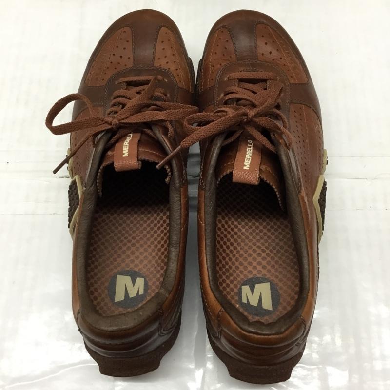 メレル MERRELL スニーカー スニーカー 1105 カジュアルシューズ UK9 US：9.5 ロゴ、文字 茶 / ブラウン /  メンズ USED 古着 中古 10119894