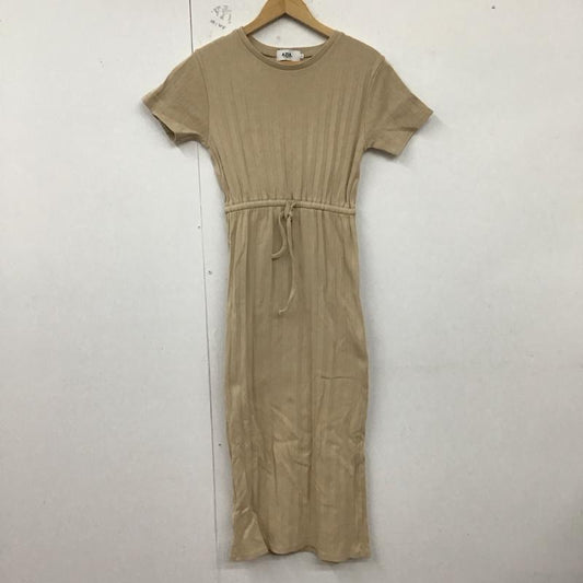 アズールバイマウジー AZUL BY MOUSSY ワンピース ロングスカート S 無地 ベージュ / ベージュ /  レディース USED 古着 中古 10129160