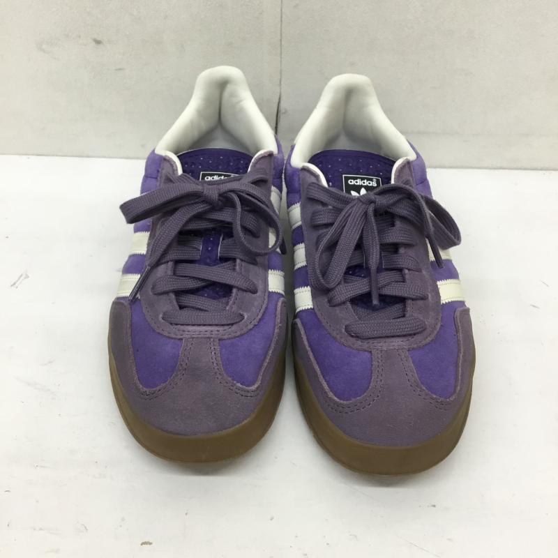 アディダス adidas スニーカー スニーカー GAZELL INDOOR IF9645 26.0cm ロゴ、文字 紫 / パープル / X 白 / ホワイト /  メンズ USED 古着 中古 10136073