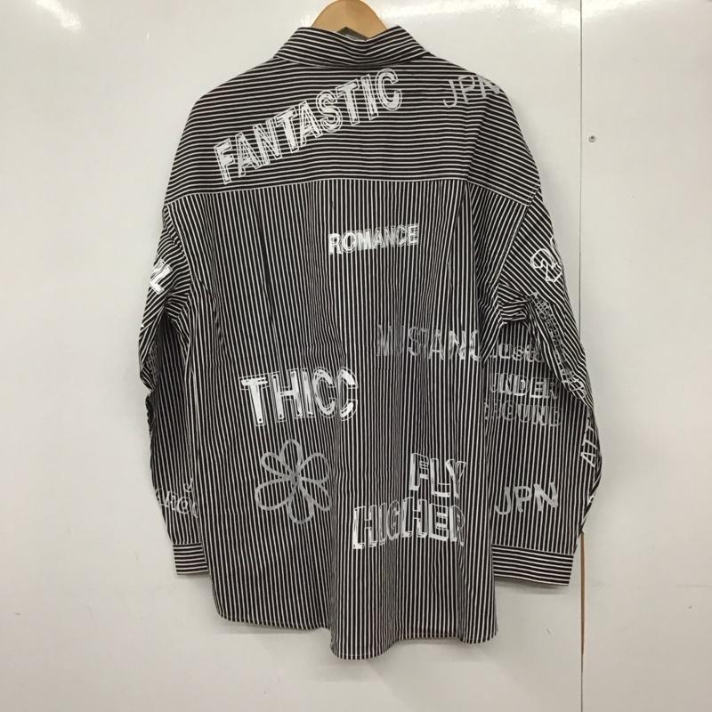 古着 USED シャツ、ブラウス 長袖 THICC FREE ストライプ マルチカラー / マルチカラー /  メンズ USED 古着 中古 10130046
