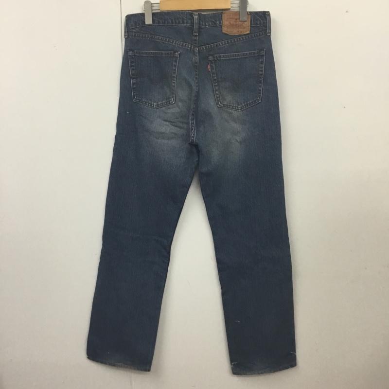 リーバイストラウスアンドコー Levi Strauss & co. パンツ デニム、ジーンズ デニムパンツ ストレートパンツ ワイドパンツ カジュアルパンツ 34インチ 無地 インディゴ / インディゴ /  メンズ USED 古着 中古 10118644